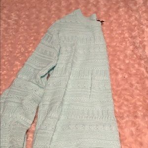 Teal blue sweater from Gap